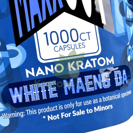 Pain Out (Maxx Out) Kratom Capsules 1000Ct White Maeng Da Pain Out