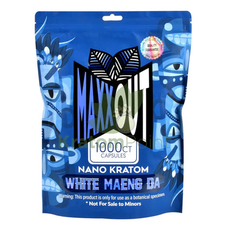 Pain Out (Maxx Out) Kratom Capsules 1000Ct White Maeng Da Pain Out