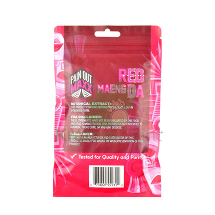 Pain Out Kratom Capsules 100Ct Red Maeng Da Pain Out-back