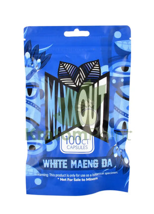 Pain Out (Maxx Out) Kratom Capsules 100Ct White Maeng Da Pain Out