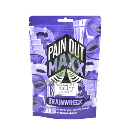Pain Out Kratom Capsules 160count Train Wreck