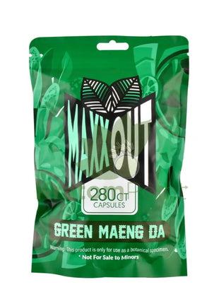 MAXX Out Kratom Capsules 280ct Green Maeng Da