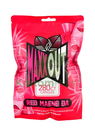 MAXX Out Kratom Capsules 280ct Red Maeng Da