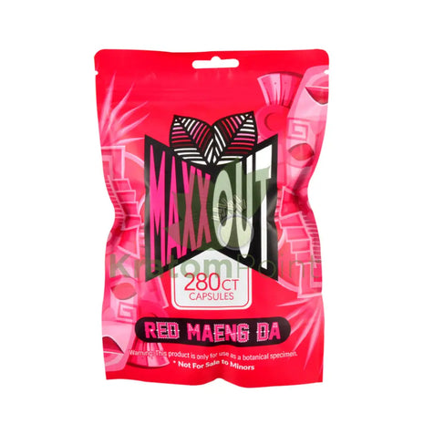 MAXX Out Kratom Capsules 280ct Red Maeng Da