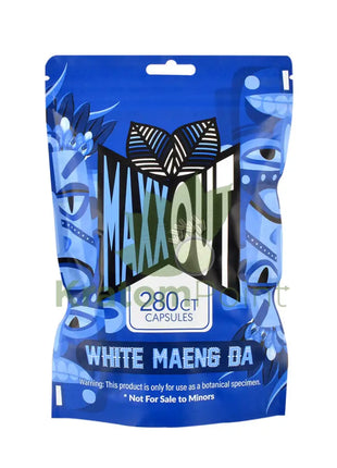 MAXX Out Kratom Capsules 280ct White Maeng Da