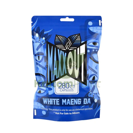 MAXX Out Kratom Capsules 280ct White Maeng Da