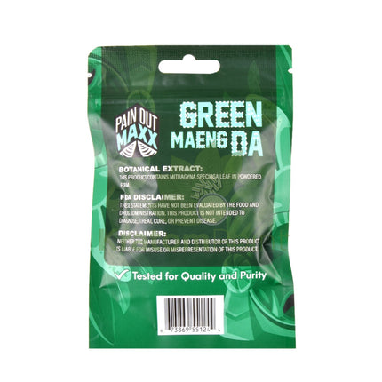 Pain Out Kratom Capsules 40Ct Green Maeng Da Pain Out-back