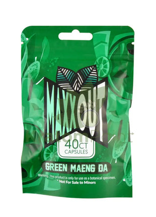 Pain Out Kratom Capsules 40Ct Green Maeng Da Pain Out