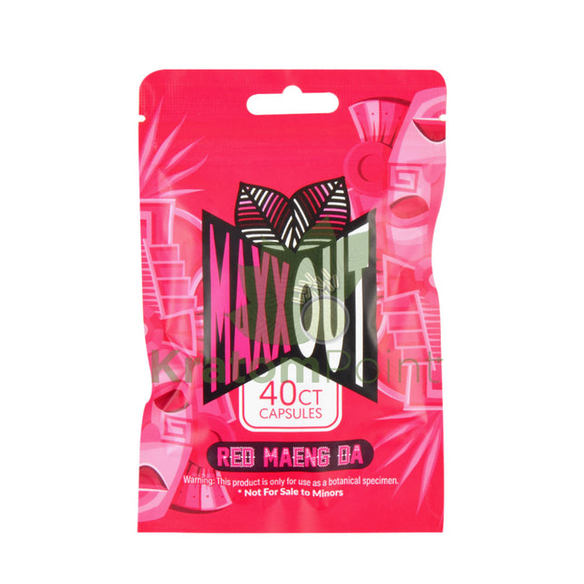 Pain Out Kratom Capsules 40Ct Red Maeng Da Pain Out