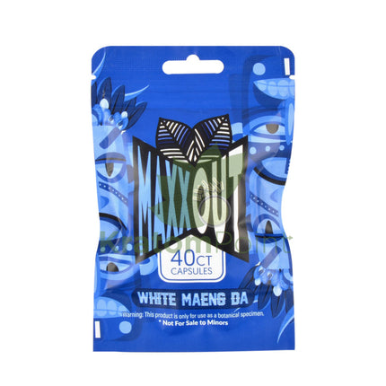 Pain Out Kratom Capsules 40Ct White Maeng Da Pain Out