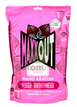 Pain Out (Maxx Out) Kratom Powder 1000G Red Borneo Pain Out