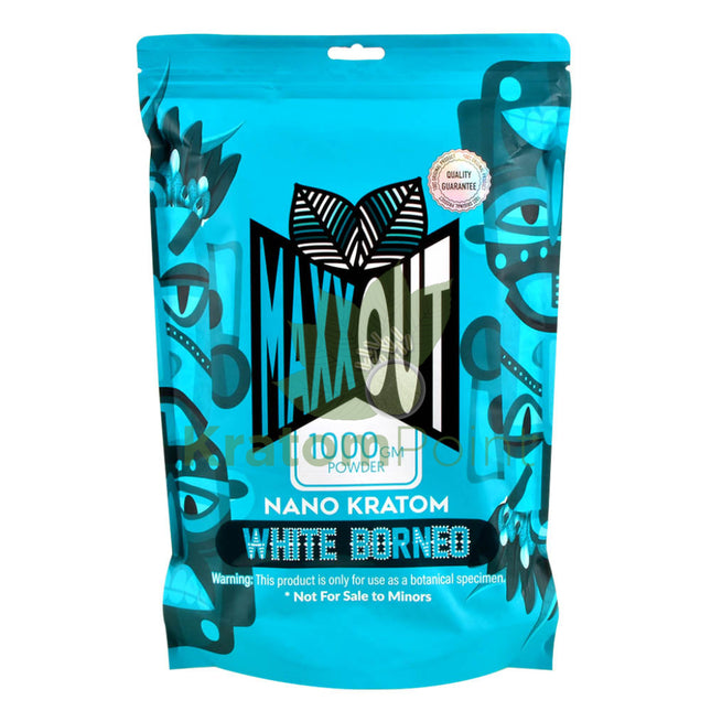 Pain Out (Maxx Out) Kratom Powder 1000G White Borneo Pain Out