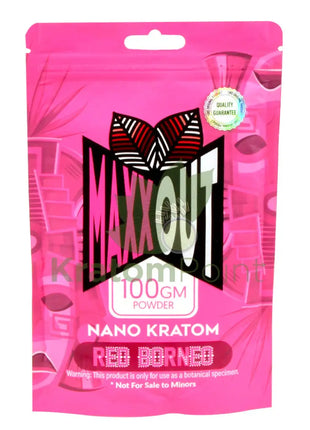 Pain Out (Maxx Out) Kratom Powder 100G Red Borneo Pain Out