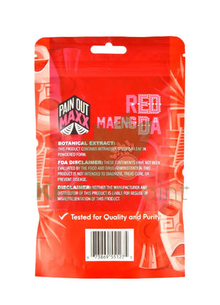 Pain Out Kratom Powder 100G Red Maeng Da Pain Out-back