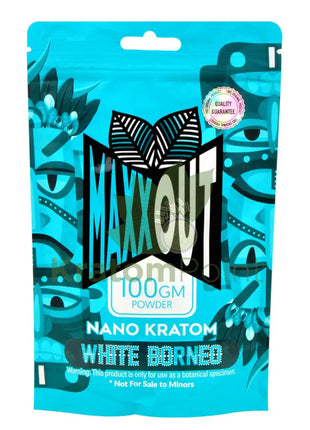 Pain Out (Maxx Out) Kratom Powder 100G White Borneo Pain Out