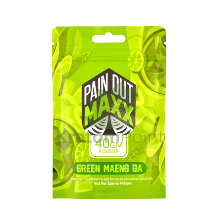 Pain Out Kratom Powder 40G Green Maeng Da Pain Out