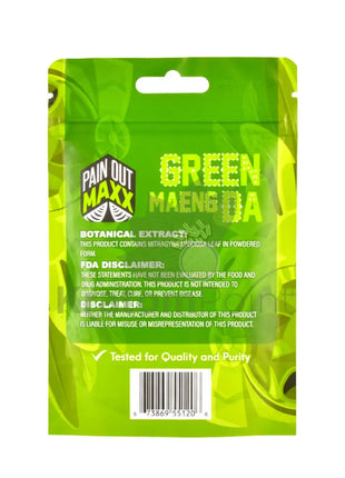 Pain Out Kratom Powder 40G Green Maeng Da Pain Out-back