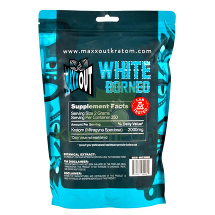 Pain Out (Maxx Out) Kratom Powder 500G White Borneo Pain Out