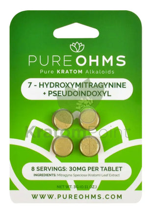 Pure Ohms 7-Hydroxy + Pseudo Tablet 30Mg 4 Count Hydroxy