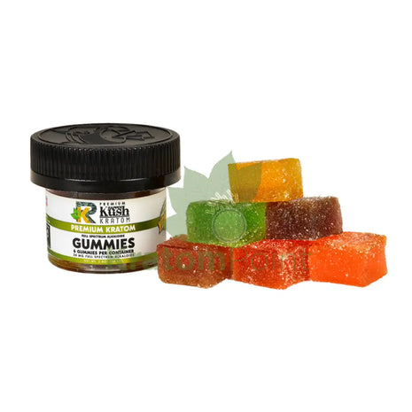 Rapper Kush Premium infused gummies, 6pieces, 25mg-gummies