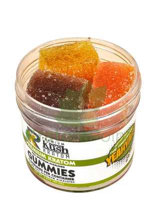 Rapper Kush Premium infused gummies, 6pieces, 25mg-gummies top