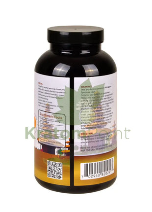 Real Kratom Bali 300 Count Kratom Capsules-back