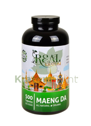 Real Kratom Maeng Da 500 Count Kratom Capsules