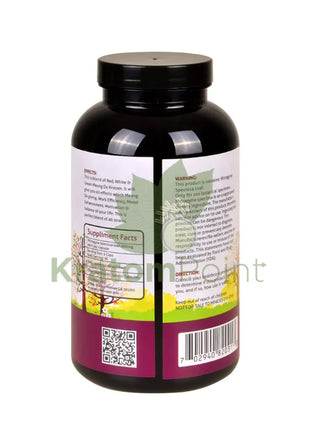 Real Kratom Multi Strain 300 Count Kratom Capsules-back