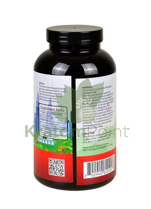 Real Kratom Red Maeng Da 300 Count Kratom Capsules-back