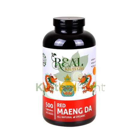 Real Kratom Red Maeng Da 500 Count Kratom Capsules