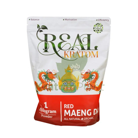 Real Kratom Red Maeng Da Kratom Powder, 1 Kilogram-new