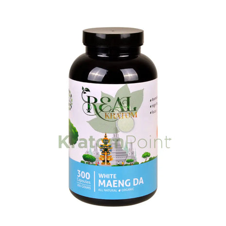 Real Kratom White Maeng Da 300 Count Kratom Capsules