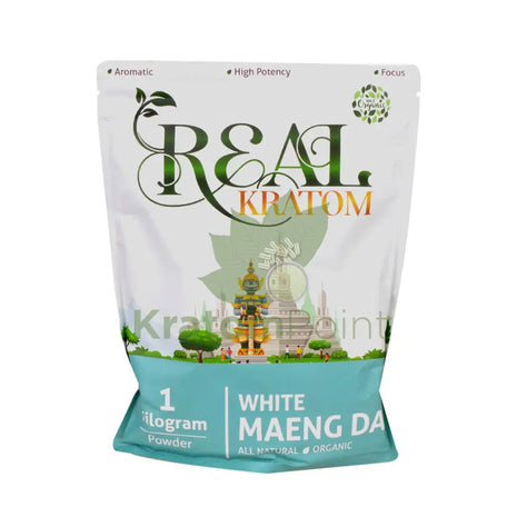 Real Kratom White Maeng Da Kratom Powder, 1 Kilogram-new