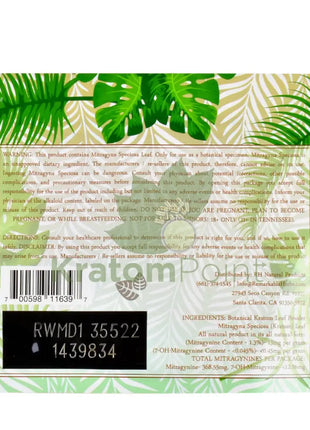 Remarkable Herbs Kratom Powder 1Oz White Maeng Da