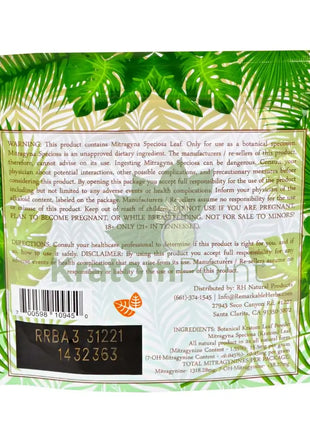 Remarkable Herbs Kratom Powder 3Oz Bali