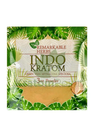 Remarkable Herbs Kratom Powder 3oz Indo