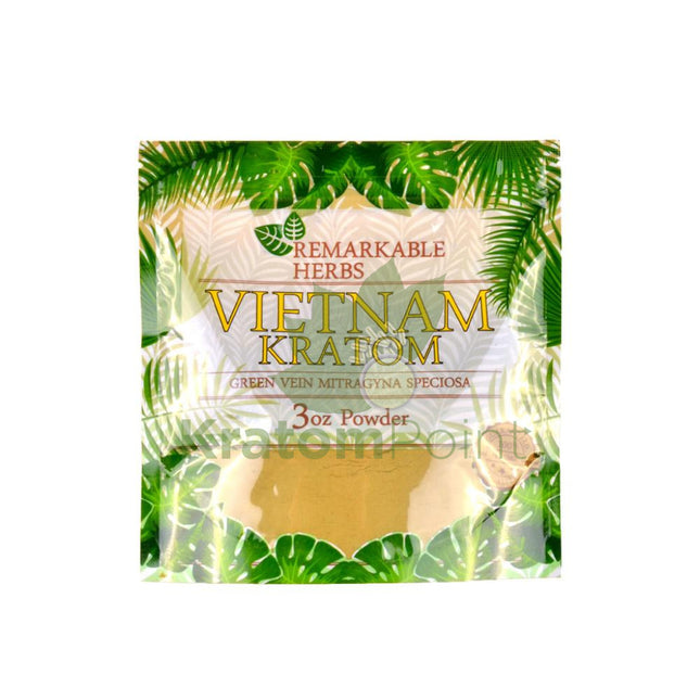 Remarkable Herbs Kratom Powder 3oz Vietnam