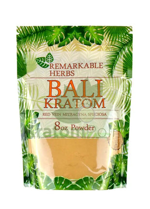 Remarkable Herbs Kratom Powder 8oz Bali