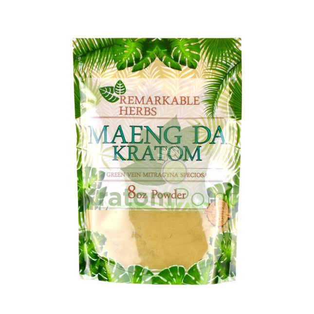 Remarkable Herbs Kratom Green Maeng Da 8oz