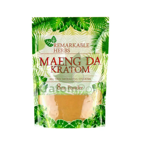 Remarkable Herbs Kratom Powder 8oz Red Maeng Da