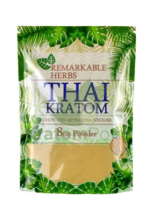 Remarkable Herbs Kratom Powder 8oz Thai