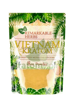 Remarkable Herbs Kratom Powder 8oz Vietnam