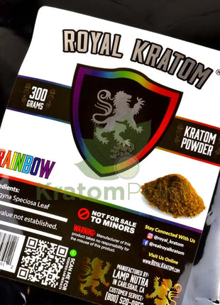 Royal Kratom Rainbow Powder 300 Grams