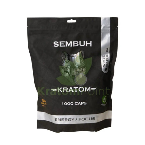 Sembuh White Maeng Da Kratom Capsules 1000 Count