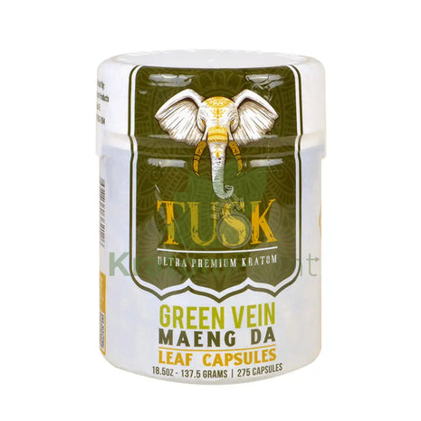 Tusk Kratom Capsules Green Maeng Da 275 Count