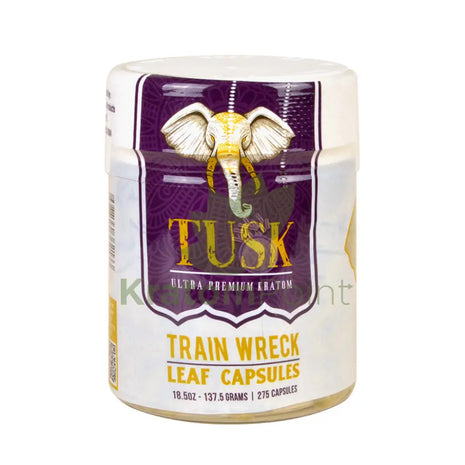 Tusk Kratom Capsules Trainwreck 275 Count