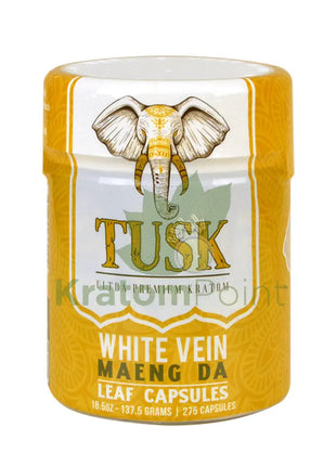 Tusk Kratom Capsules White Maeng Da 275 Count