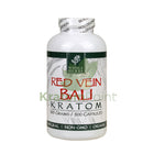 Whole Herbs Red Vein Bali Kratom 500 count capsules