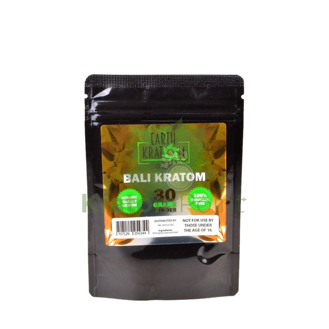 Earth Kratom Bali 30 Grams Powder