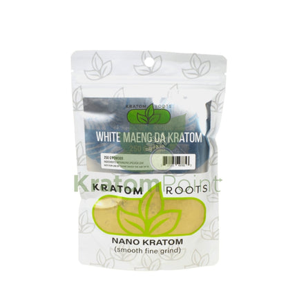 Kratom Roots Nano White Maeng Da 250 Grams